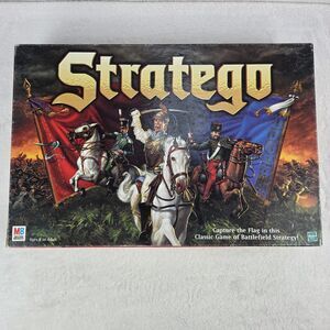 Vintage 1999 Stratego Board Game Milton Bradley Strategy War Conquer Complete